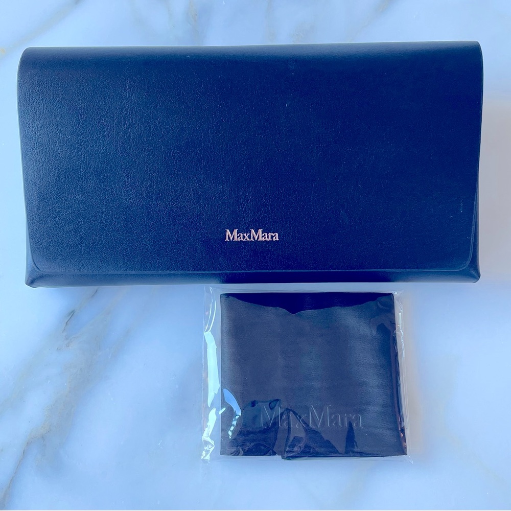 MaxMara Sunglasses Case and Cloth